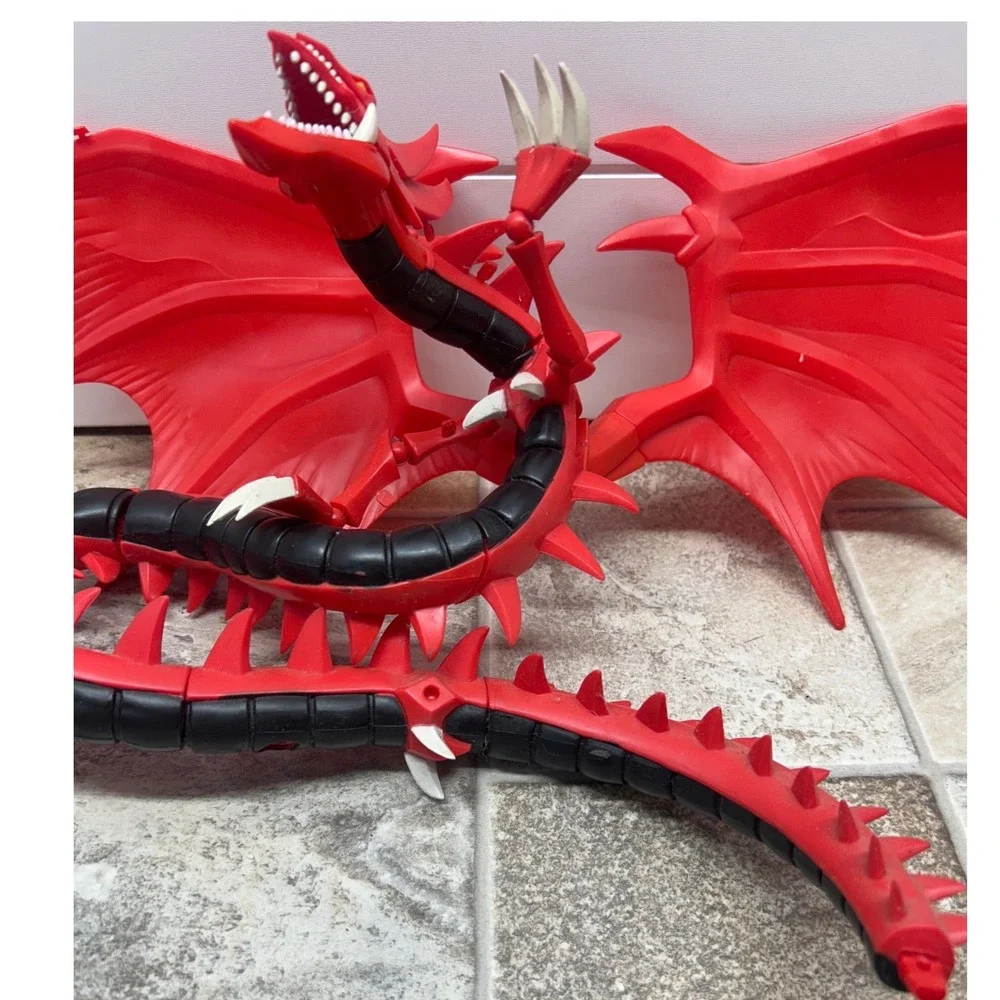 Mattel Yu-Gi-Oh Slifer the Sky Dragon Action Figure Red Egyptian God Toy